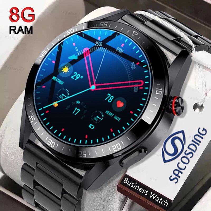 2022New Ʈ ġ  454*454 AMOLED 1.39 ġ ũ ׻ ÷ ð  8GB   Smartwatch